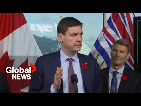 YouTube video thumbnail: BC Drops Plan for Anti-Tariff Campaign as Canada-US Softwood Talks Remain Frozen
