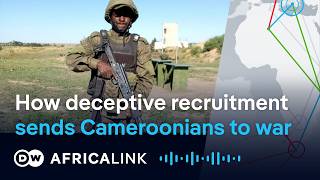 YouTube video thumbnail: Cameroon's Youth Caught in Russia's war Recruitment Drive