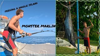 CATCHING GIANTS TO FEED AN ISLAND!! (Giant Bill Fish)