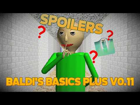 New Spell? | Baldi's Basics Plus V0.11 Pre-release (OFFICIAL)