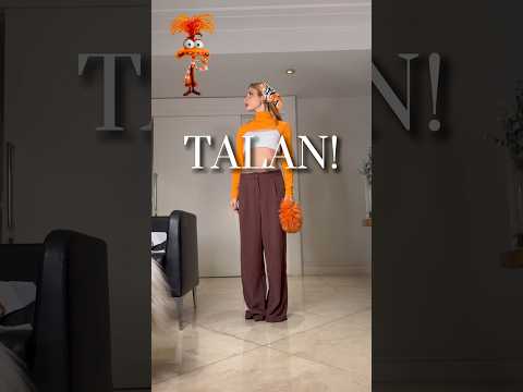 LOOK INSPIRADO EM DIVERTIDAMENTE 2 #talan #lookdehoje #grwm #searrumecomigo