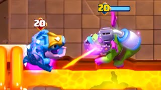LVL 20 INFERNO DRAGON EVOLUTION VS ALL EVOLVED CARDS!..Clash Royale
