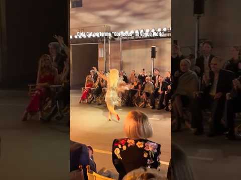 Doja Cat performs “Gorgeous” at Vogue World