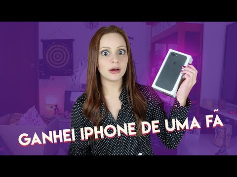 GANHEI IPHONE 7 DE UMA FÃ | Que diabos?