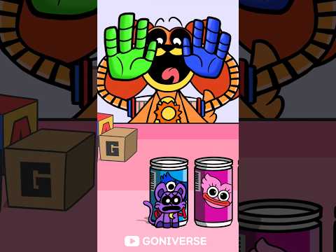 Poppy Playtime Animation | Hide & Seek #escape #cartoon #smilingcritters