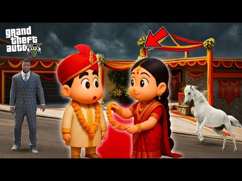Shinchan Got Married In GTA 5 !!