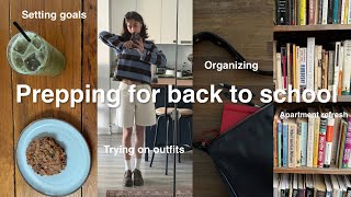 Preparing for my last year of university