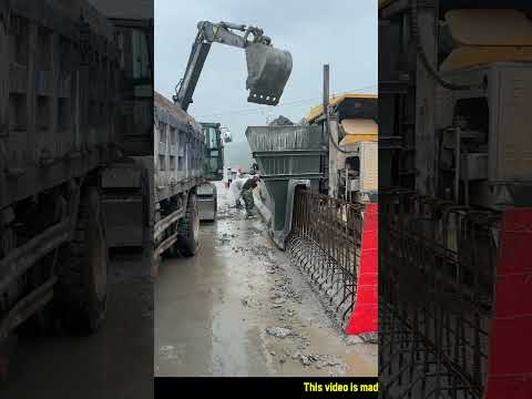 Road barrier construction automatic machine