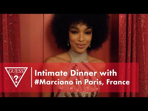 Intimate Dinner with #Marciano in Paris, France | #MarcianoMoment