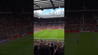 Missed Freekick Manchester United Vs Aston Villa #lastmatch #premierleague #eriksen