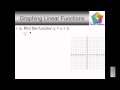 Exploring Graphing Linear Functions for 6th Grade