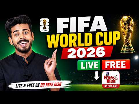 FIFA 2026 Live on DD Free Dish - FIFA World Cup 2026 Kis Channel Par Aayega