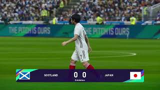 PES 2021 Gameplay | Scotland vs Japan | International Friendly 2026