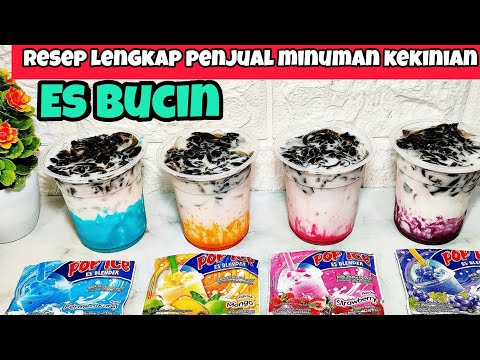 ES BUCIN 5000an LARIS MANIS‼️RESEP LENGKAP DAN IDE JUALAN MINUMAN KEKINIAN DI DEPAN SEKOLAHAN