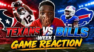Texans vs Bills (Week 1 Game reaction)