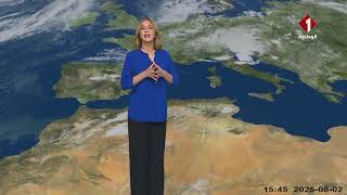 النشرة الجوية ليوم 02- 08- 2025