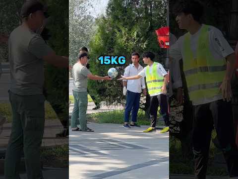 15KG Ball Prank🥊🤫