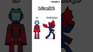 StikBot Taking an Exam… and Totally Freaking Out 😱📝