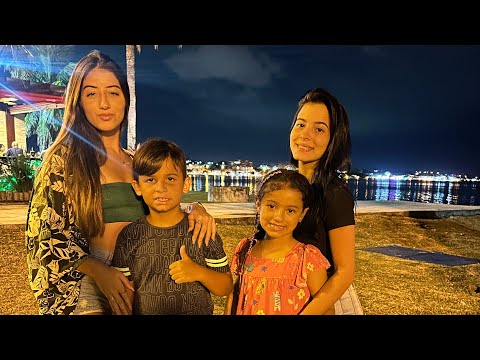 Vlog passeando na praça do João Hélio em Araruama