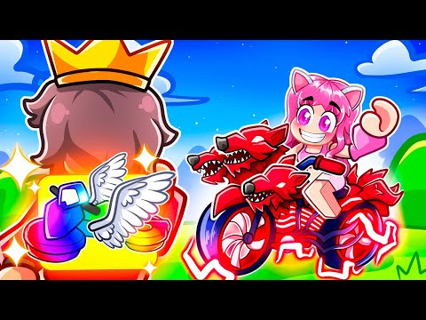 I Pretended To Be A NOOB In Roblox BIKE OBBY, Then Used My $100,000 Bike!
