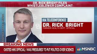 WHISTLEBLOWER drops BOMBSHELL on testimony on Trump