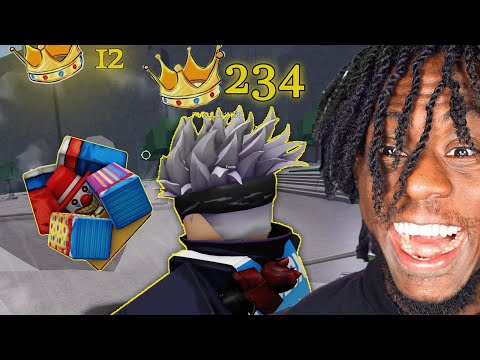 HUNTING KILLSTREAK PLAYERS WITH KJ MOVESET.. (The Strongest Battlegrounds)