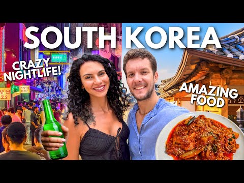 OUR FIRST TIME IN SOUTH KOREA! 🇰🇷 Seoul Shocked Us
