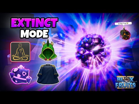 Using "EXTINCT MODE" in Blox Fruits | Update 25