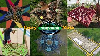 Every Survivor Maze Ever