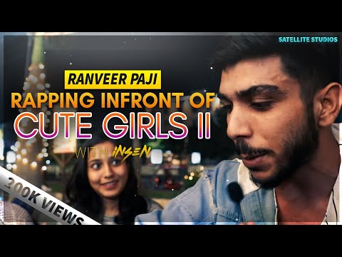 Freestyle Rapping in front of Cute Girls PART 2😋 (INDORE)