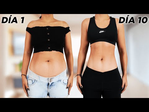 Como tener CINTURA PEQUEÑA y ABDOMEN PLANO en 7 MINUTOS | Rutina Para Abdomen Plano En Casa