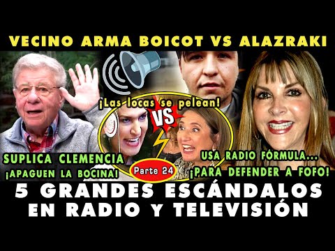 ¡EL BOICOT VS ALAZRAKI Y DÓRIGA! TOP 5 ESCÁNDALOS CHAYOTEROS EN TV (24) ¡SHANIK AMA A FOFO MARQUEZ!