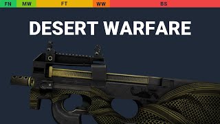 P90 Desert Warfare Wear Preview