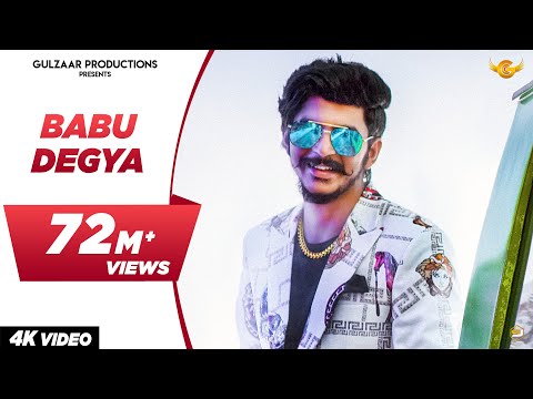 GULZAAR CHHANIWALA - BABU DEGYA ( Official Video ) | Haryanvi Song 2020