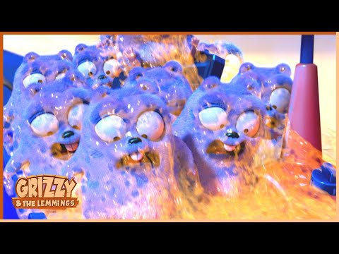 The Legend Of The Lemmings | Grizzy & the lemmings | 15' Compilation | 🐻🐹 Cartoon for Kids |