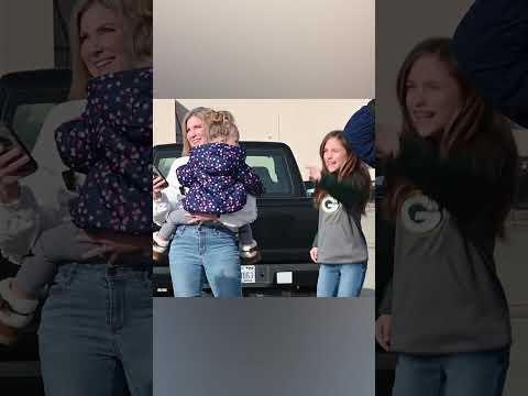 Airman's deployment brings tears of sadness, return brings joy | Militarykind #shorts