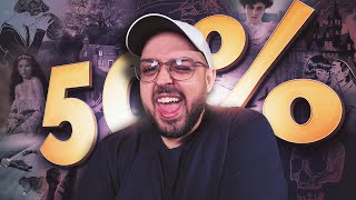 TAG DOS 50% ✨ Os melhores e piores livros do semestre