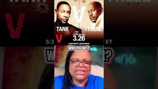 Tank vs Tyrese Who’s your favorite? #verzuz #verzuzbattle #verzuztv