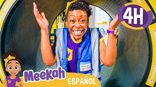 Meekah Aprende a Excavar | 💜¡Hola Meekah!💜Amigos de Blippi | Videos educativos