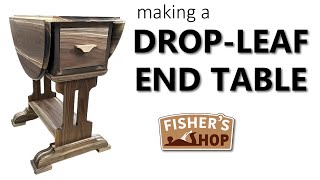 Woodworking: Making a Drop-Leaf End Table