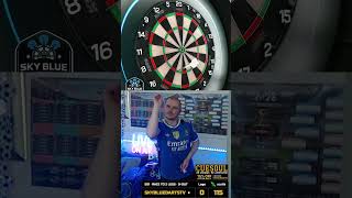 155 CHECKOUT 🎯 SkyBlueDartsTV 📺 Sponsored by CUESOUL | #skybluedartstv on #Twitch #Darts