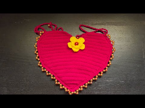 Woollen Crochet Art खोइछादानी क्रोशे डिजाईन |