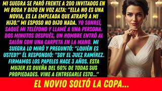 Mi suegra anunció que yo era "la empleada" en mi propia boda — el juez lo escuchó todo...