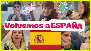 🇪🇸 ¡Volvemos a España! ✈️ Nuestro Viaje de Vuelta 🏠 ¡Directo desde el Aeropuerto! 🎒