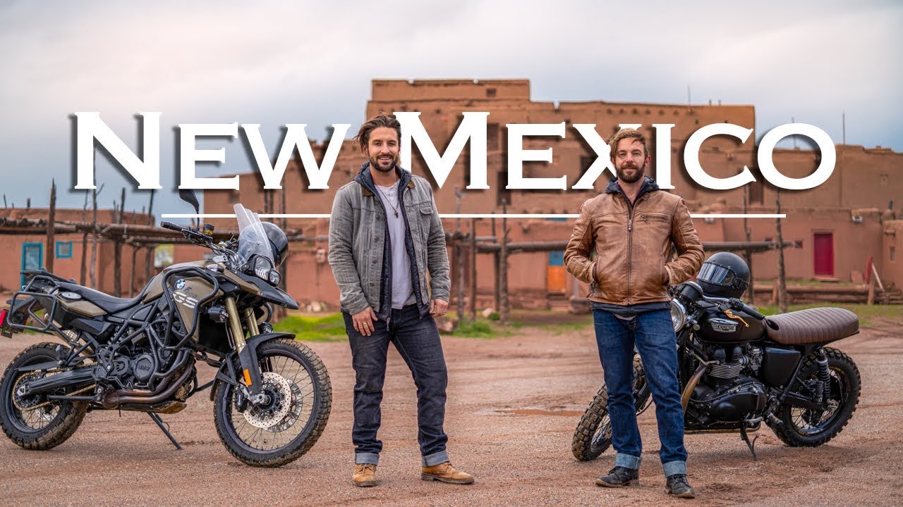 New Mexico Motorcycle Road Trip Santa Fe to Taos Pueblo