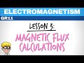Magnetic Flux Concepts and Calculations