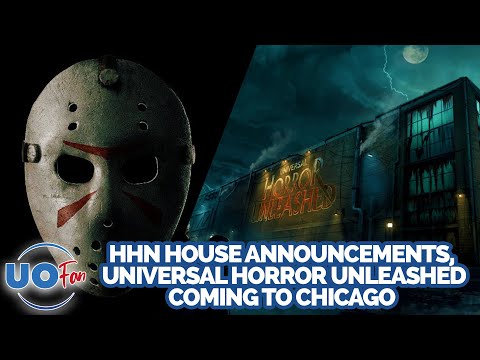 Halloween Horror Nights 2025 House Announcements & Universal Horror Unleashed Coming to Chicago 2027