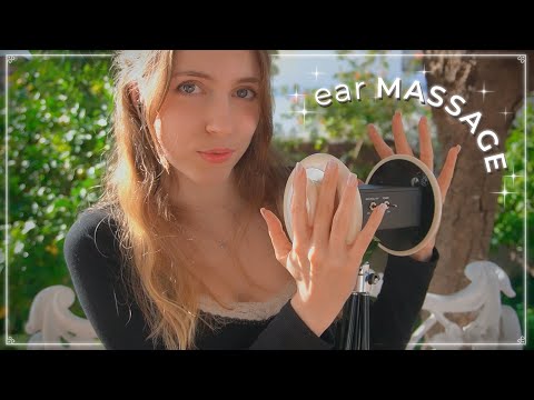 ASMR ✧ Relajante Masaje con Aceite en TU JARDÍN 🌿