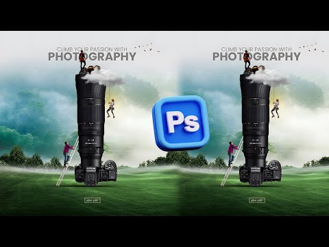 Creative Camera Manipulation Tutorial | Photoshop Tutorial