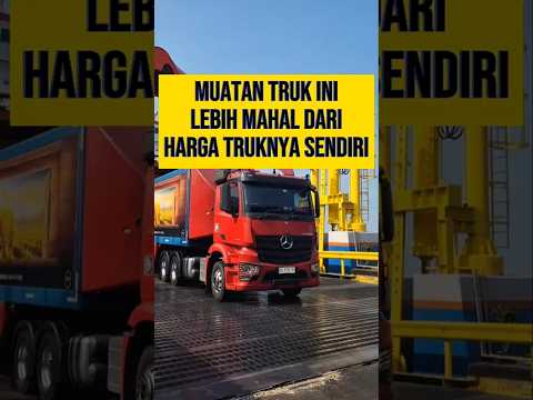 Muatan Truk Ini Lebih Mahal Dari Harga Truknya‼️